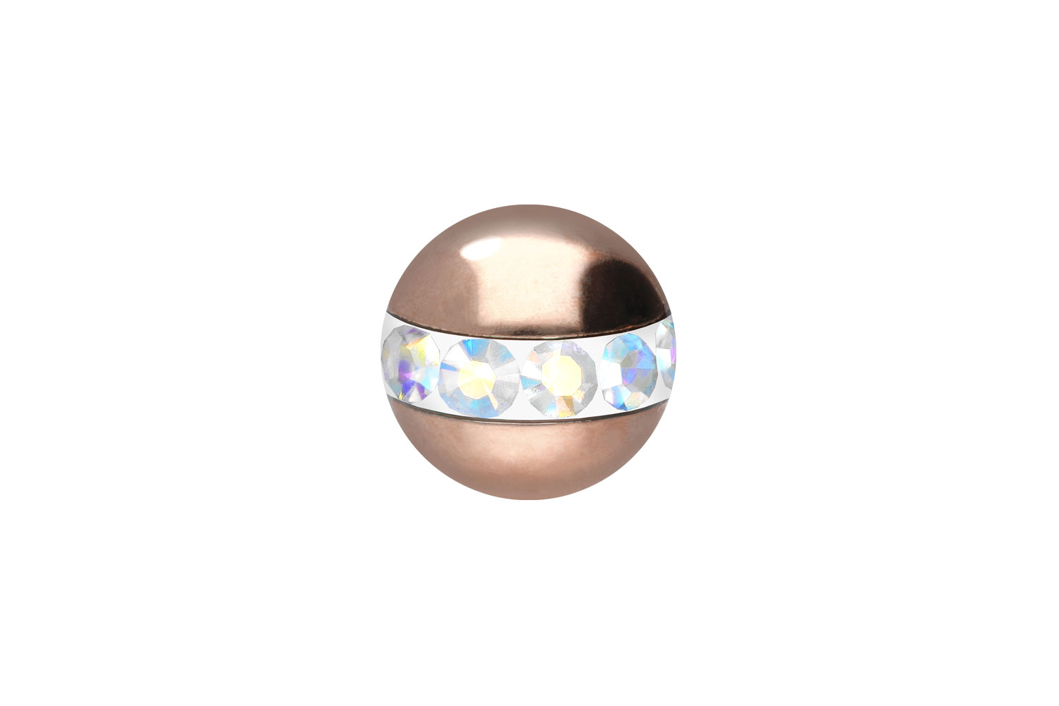 Chirurgenstahl Schraubkugel EPOXY-RING ++SALE++ von Piercingline